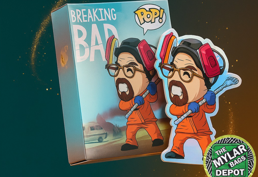 Resealable Mylar pouches in bulk packaging