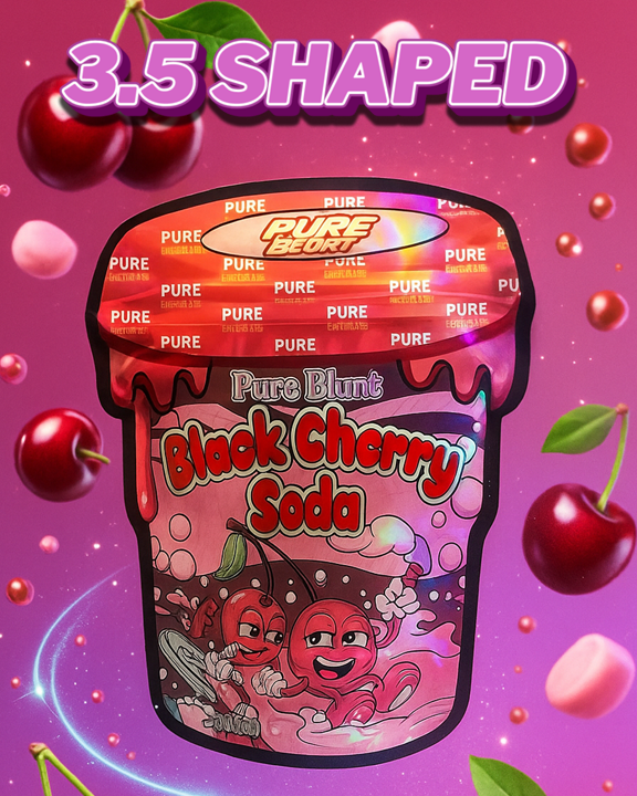 3.5 gram shaped mylar bag for secure storage of herbs, spices, or small items