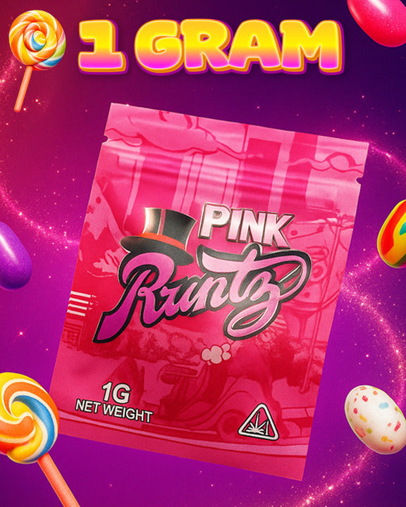 1-gram mylar bag for secure storage of herbs, spices, or small items