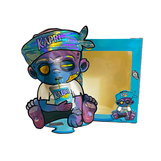 3.5g Mylar Bag with Window Box - Kapri Baby (25 Bags+25Boxes)