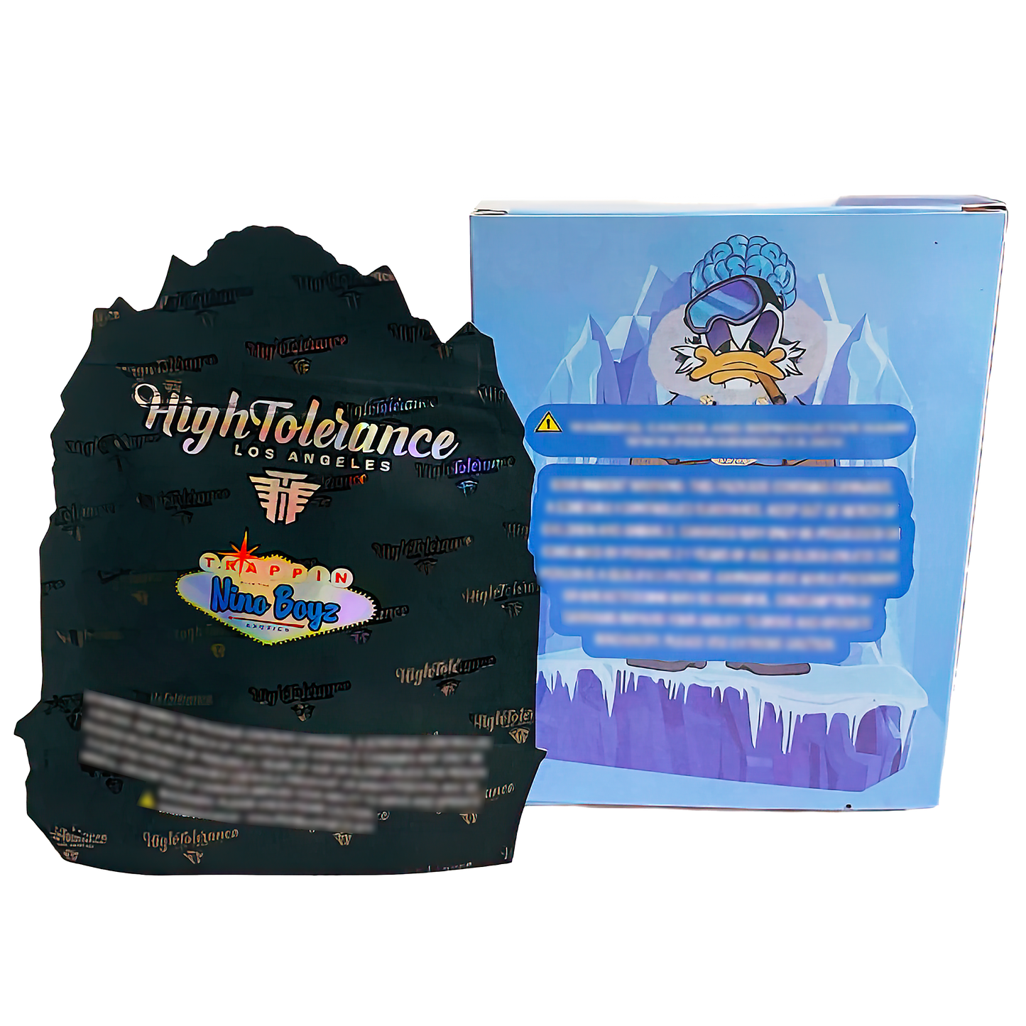 3.5g Mylar Bag with Window Box - Trappin Nino Boyz (25 Bags+25Boxes)