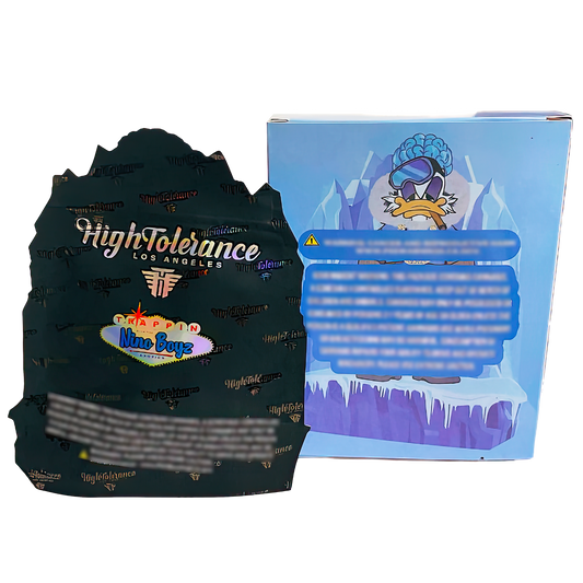 3.5g Mylar Bag with Window Box - Trappin Nino Boyz (25 Bags+25Boxes)