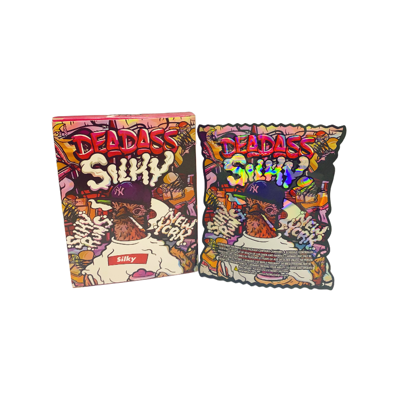 25 Pack 3.5g Shaped Bags & Window Boxes Set - Deadass Silky