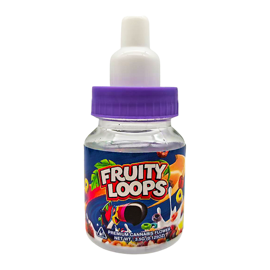 3.5g Plastic Bottle - (12 Count) Fruity Loops
