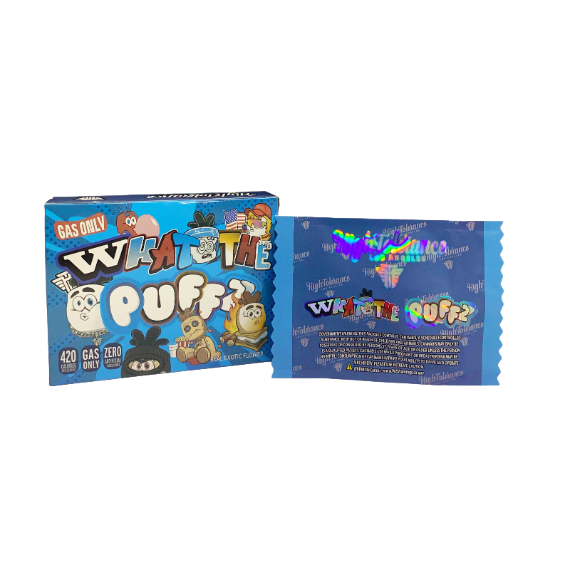 25 Pack 3.5g Shaped Bags & Boxes Set - High Tolerance What the Puffz