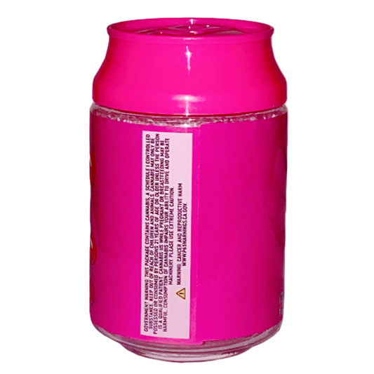 3.5g Plastic Soda Can Jar - Kandy Depo Cherry Gushers (12 Count)