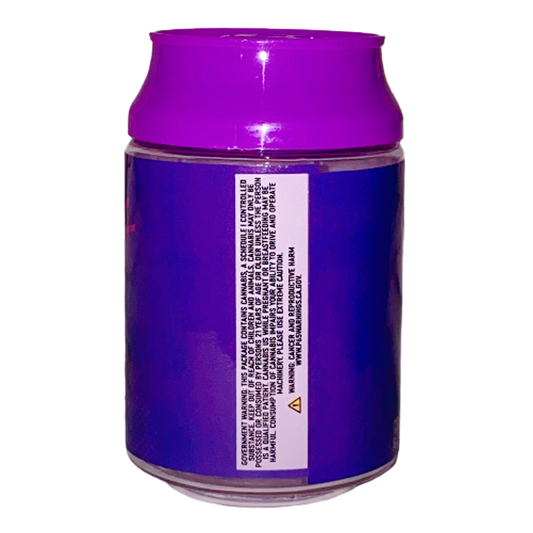 3.5g Plastic Soda Can Jar - Hi-Chew (12 Count)