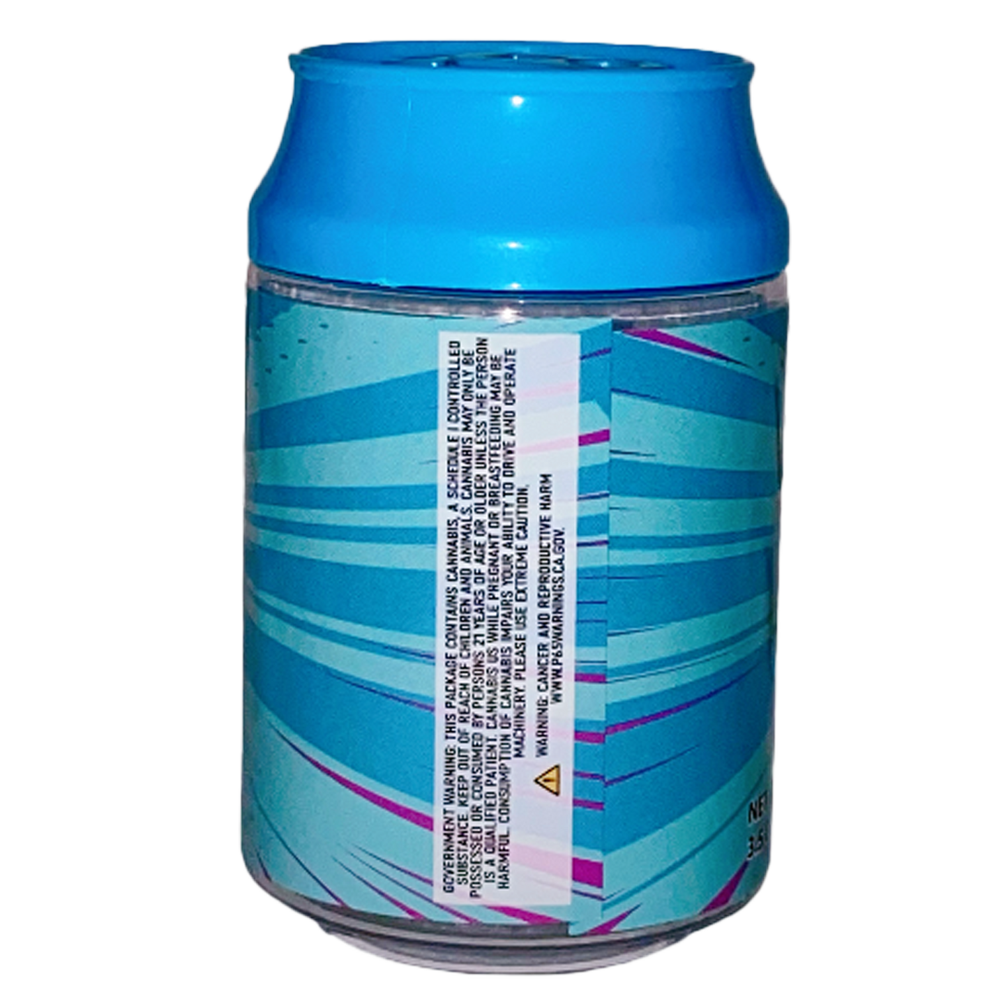 3.5g Plastic Soda Can Jar - Pinkberry Gummiez (12 Count)