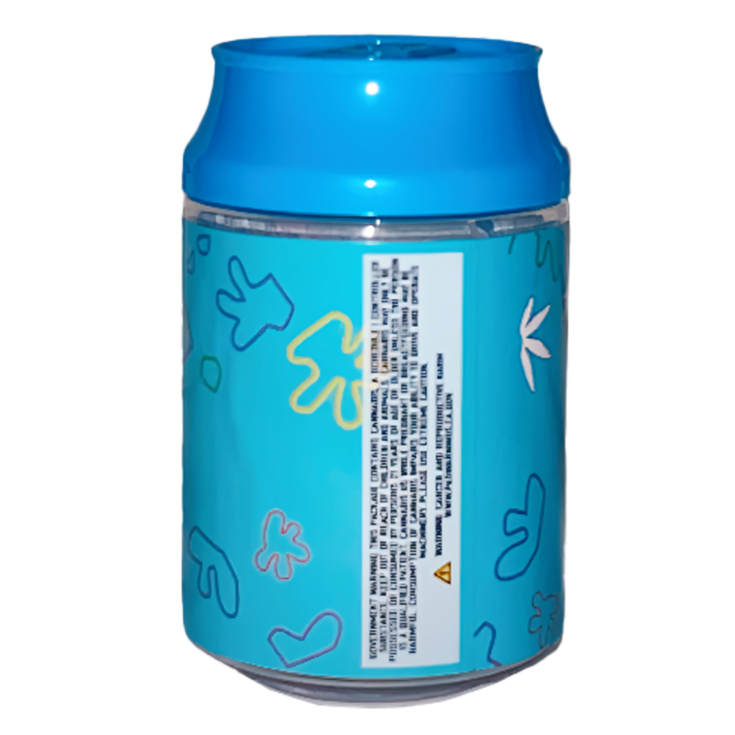 3.5g Plastic Soda Can Jar - Super Star Gumbo (12 Count)