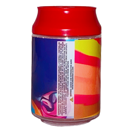 3.5g Plastic Soda Can Jar - Gushers Snozberry Sour (12 Count)