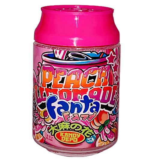 3.5g Plastic Soda Can Jar - Peach Lemonade Fanta (12 Count)