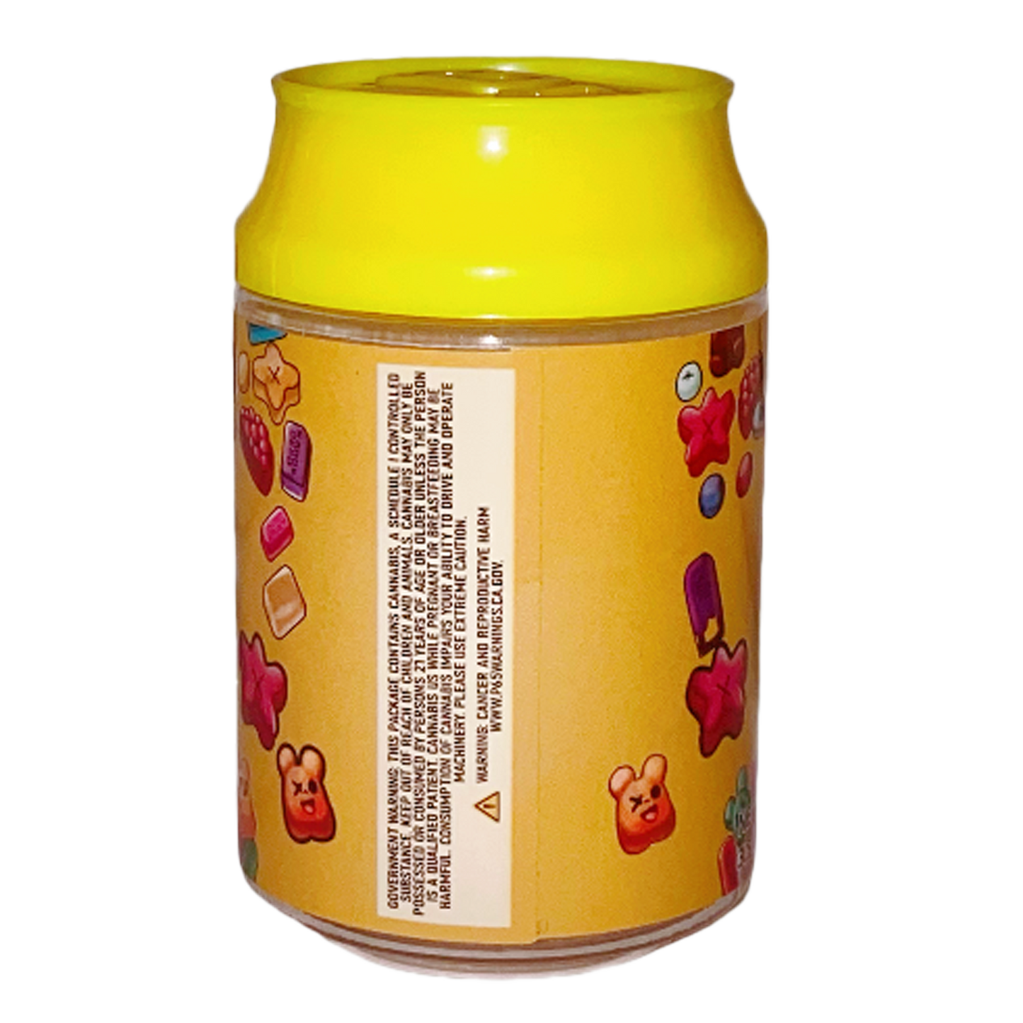 3.5g Plastic Soda Can Jar - Kandy Depo XX Bear Candy (12 Count)