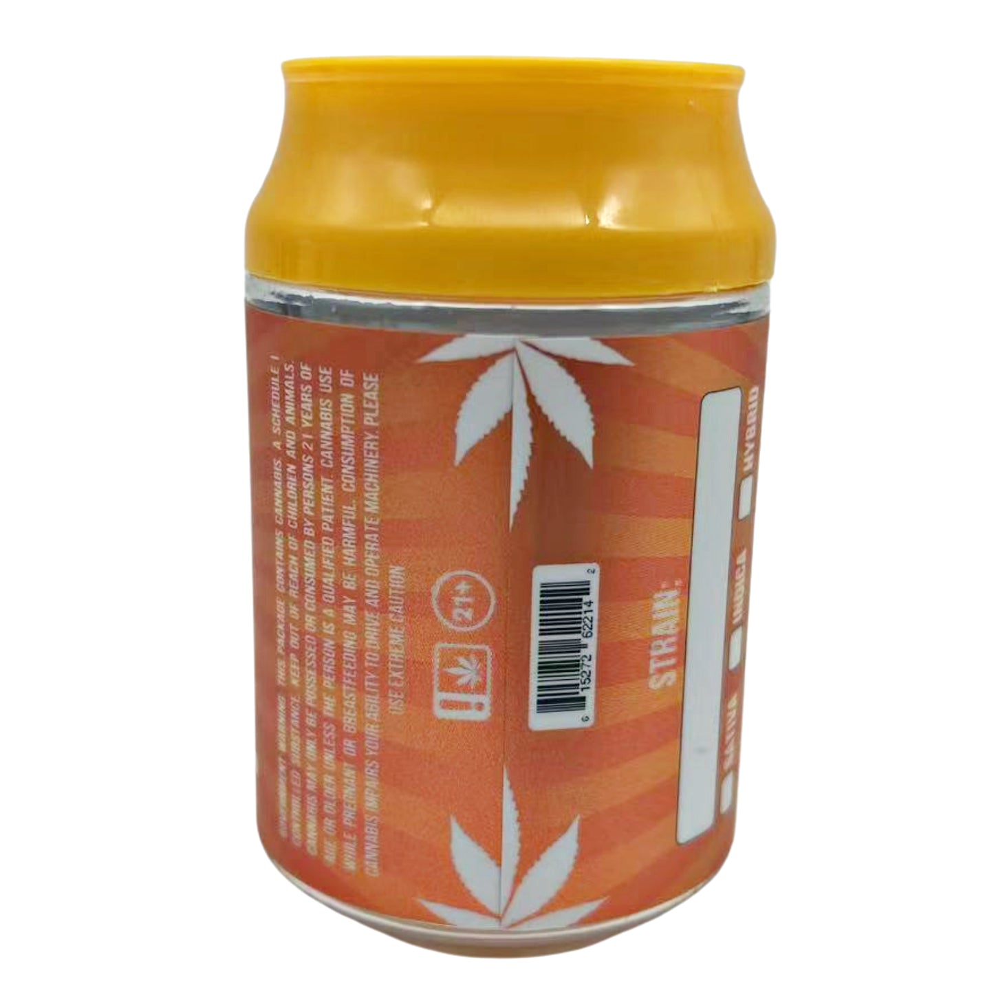 3.5g Plastic Soda Can Jar - FunZa (12 Count)
