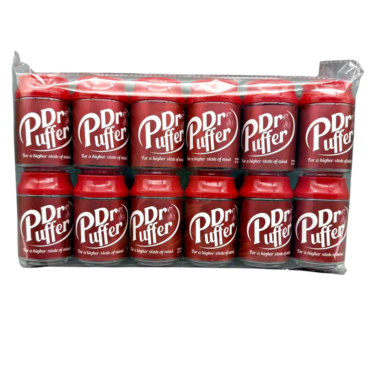 Can Mylar bag 3.5g, herb Mylar Bags, Where to buy mylar bags, Custom mylar bags near me, Mylar Bags Wholesale. Pack of Dr. Puffer products in red and white packaging.