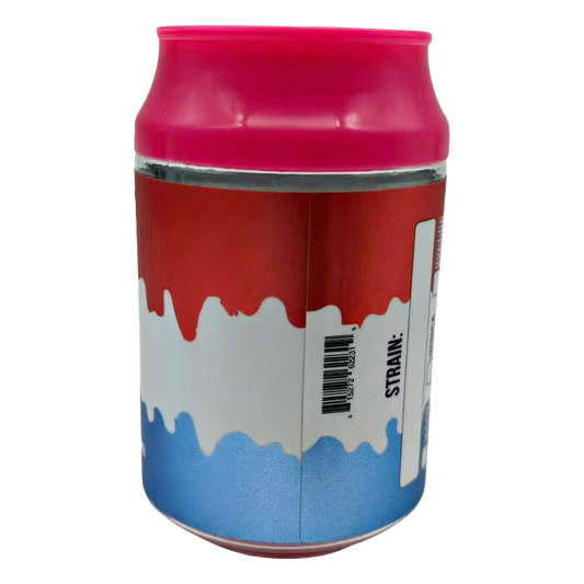 3.5g Plastic Soda Can Jar - Prime Buds (12 Count)