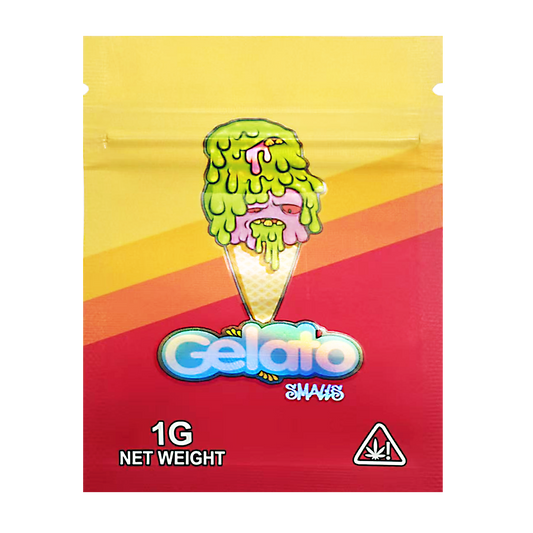 1g Exotic Mylar Bag - Gelato Smalls (100 Count)