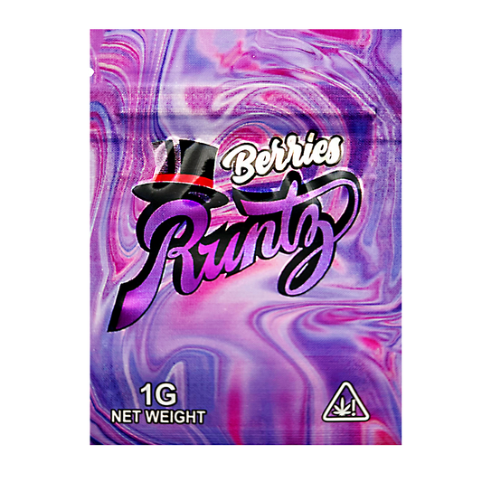 1g Exotic Mylar Bag - Beries Runtz (100 Count)