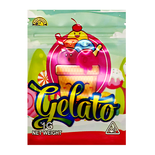 1g Exotic Mylar Bag - Gelato Happy Faces (100 Count)
