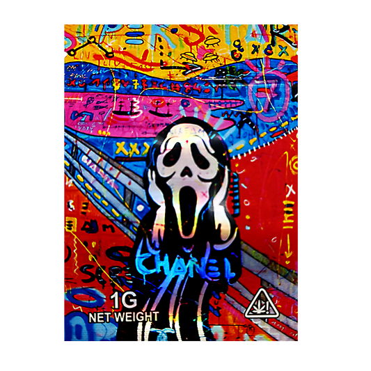1g Exotic Mylar Bag - Ghost Chanel (100 Count)