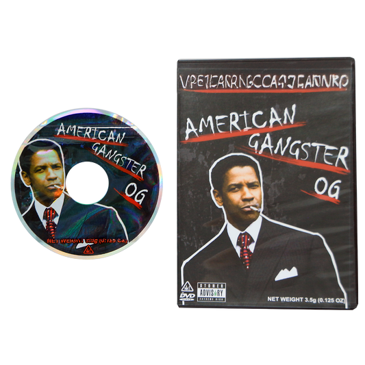 5 Count DVD Case & Mylar Bag - Design 002 - 3.5 Capacity