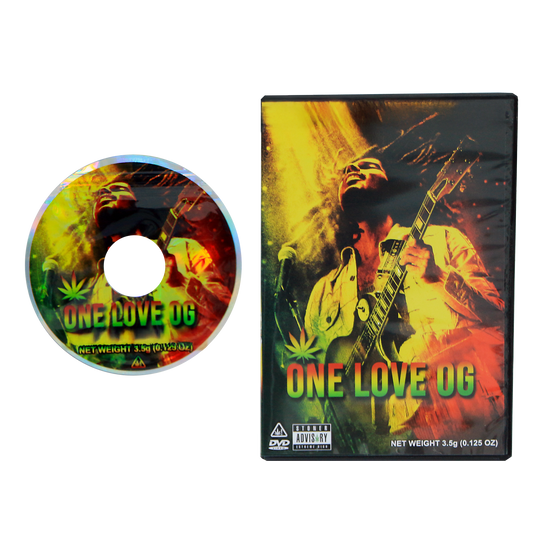 5 Count DVD Case & Mylar Bag - Design 005 - 3.5 Capacity