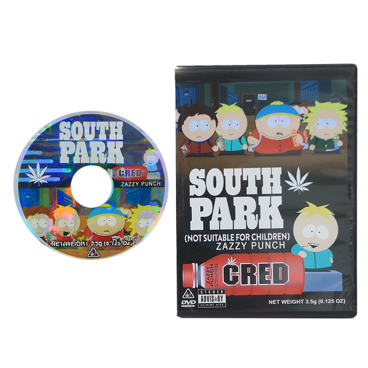 5 Count DVD Case & Mylar Bag - Design 035 - 3.5 Capacity