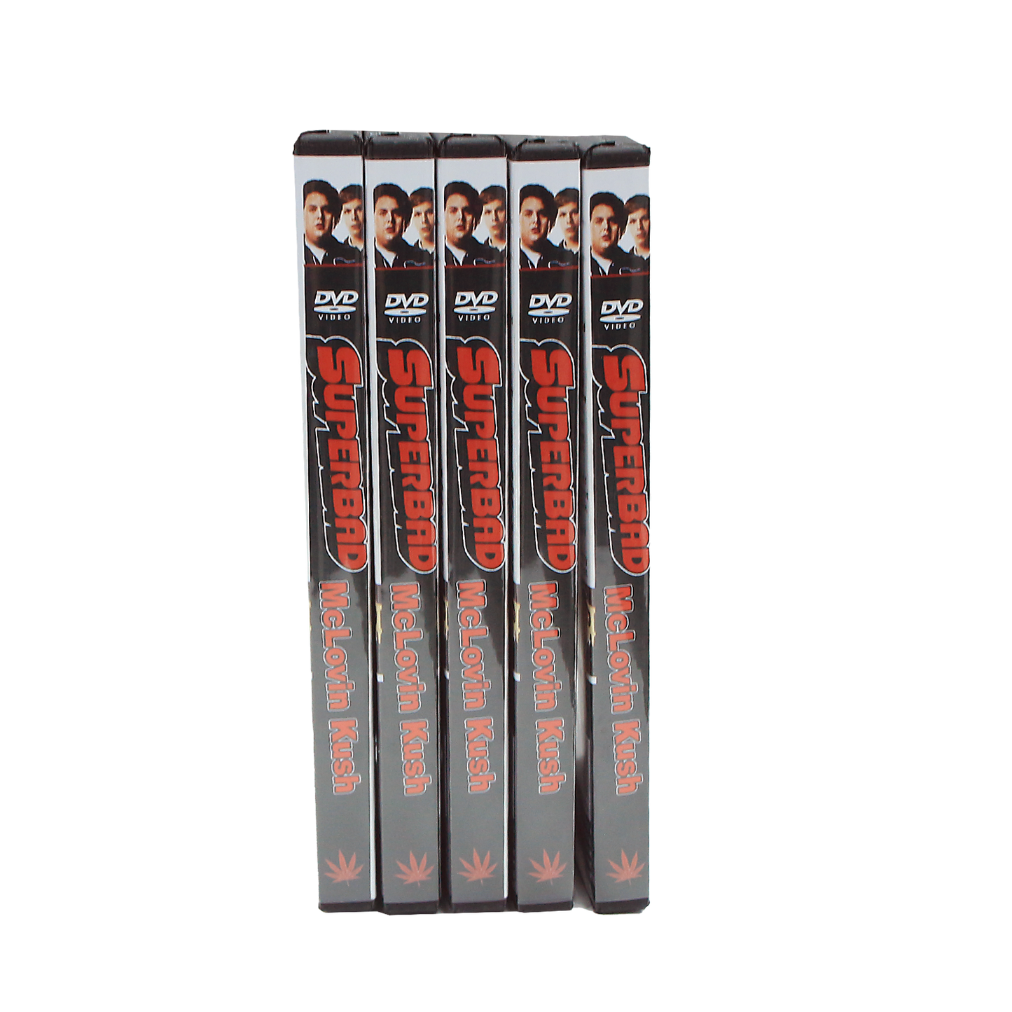 5 Count DVD Case & Mylar Bag - Design 039 - 3.5 Capacity