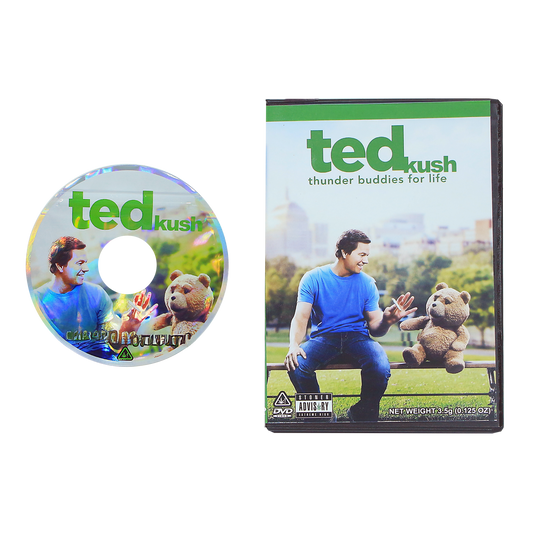 5 Count DVD Case & Mylar Bag - Design 040 - 3.5 Capacity