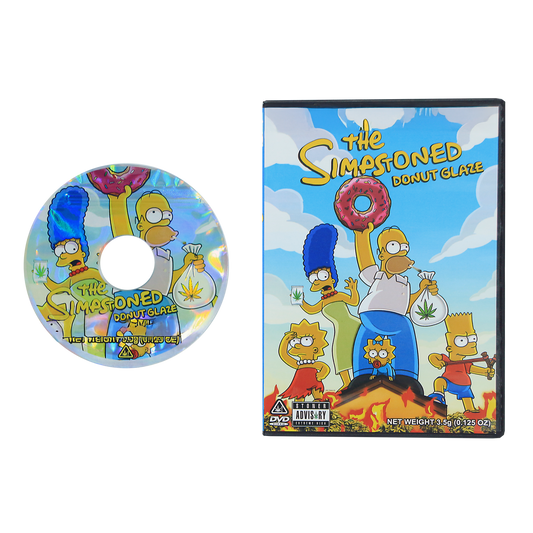 5 Count DVD Case & Mylar Bag - Design 044 - 3.5 Capacity