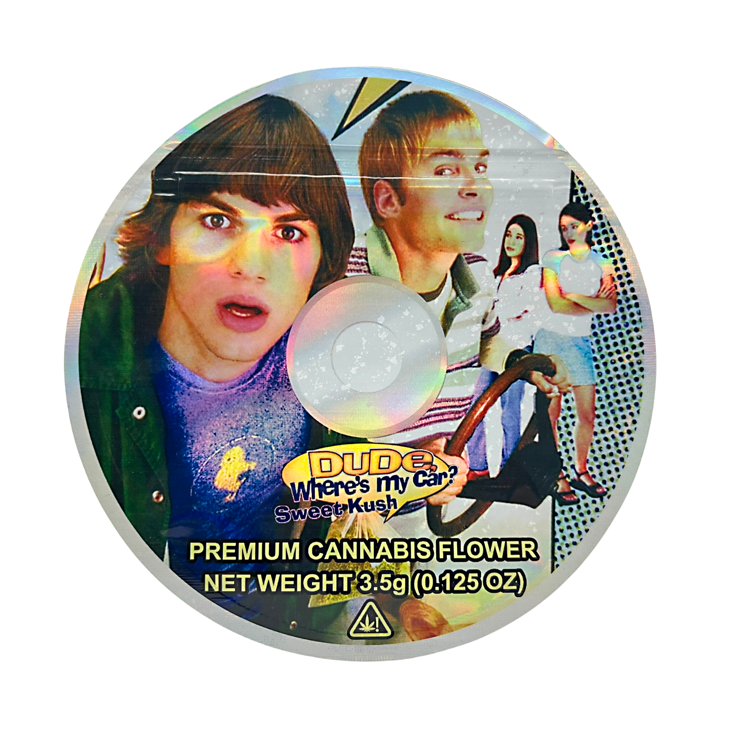 DVD Mylar bag 3.5g, herb Mylar Bags, Where to buy mylar bags, Custom mylar bags near me, Mylar Bags Wholesale. herb product packaging with images of people and text on a white background