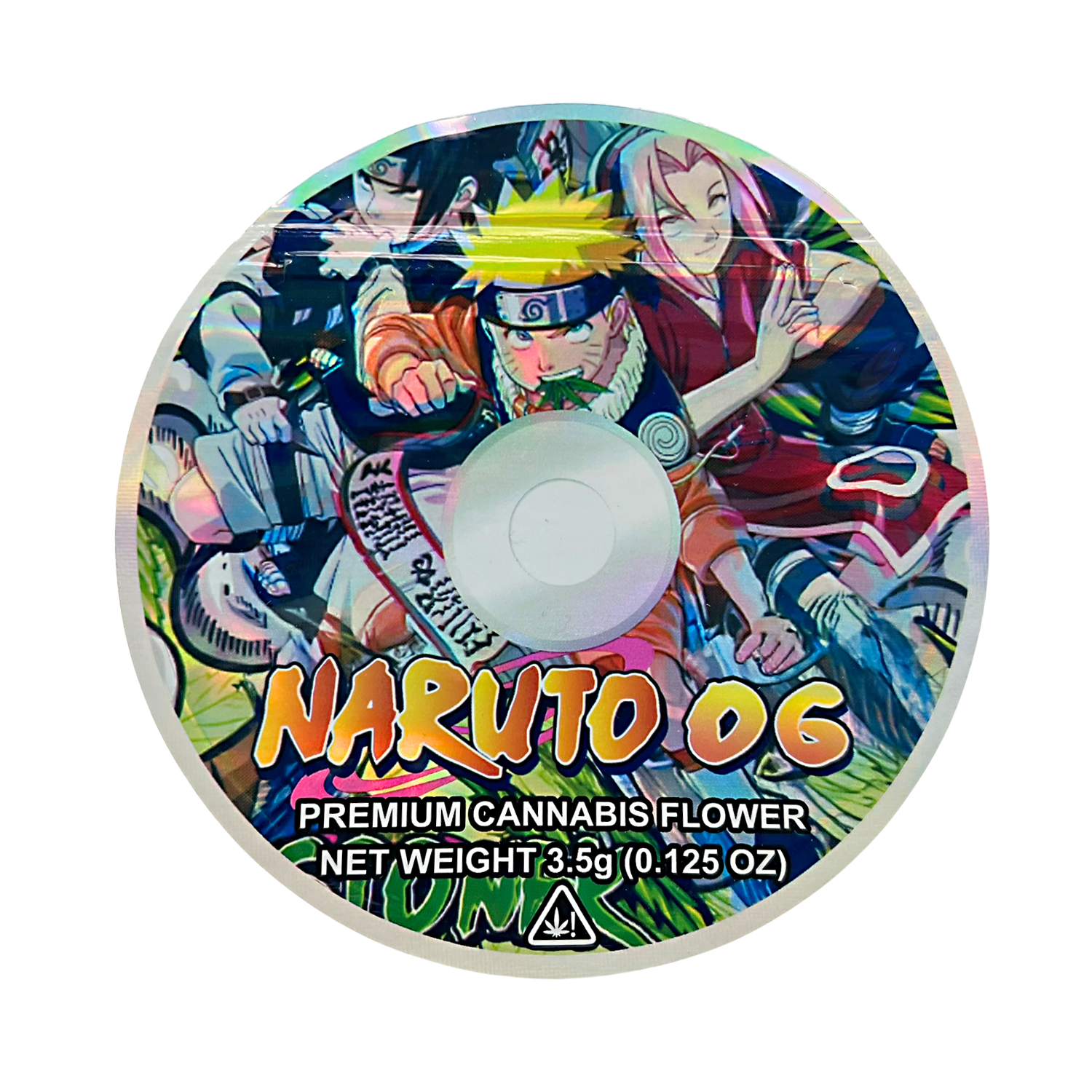 DVD Mylar bag 3.5g, herb Mylar Bags, Where to buy mylar bags, Custom mylar bags near me, Mylar Bags Wholesale. herb packaging with Naruto characters and branding