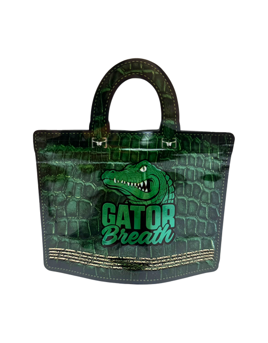 50 Count 4.5" - 3.5" Handbag-Style Mylar Bags Gator Breath