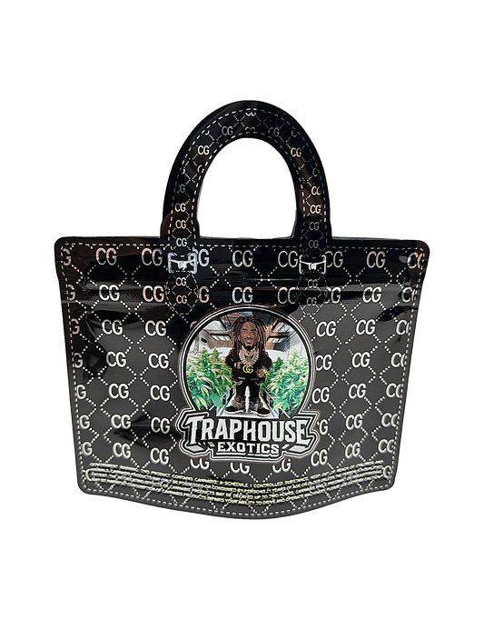 50 Count 4.5" - 3.5" Handbag-Style Mylar Bags Traphouse