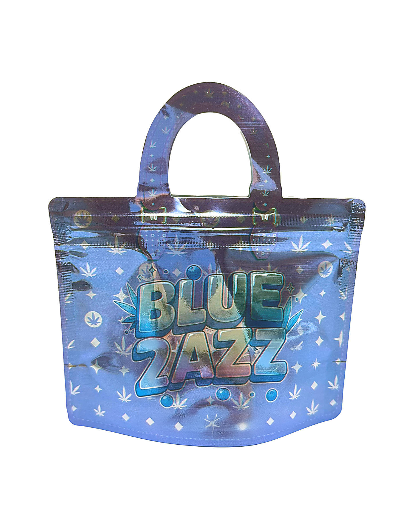 (50 Count) Handbag-Style Decorative Zip Foil Pouches – 5 Style Selection (F)