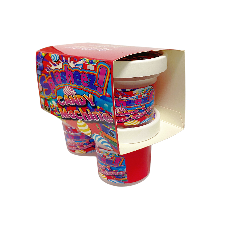 12 Pack - Ice Cream Pint Style Containers (Lids & Display Boxes) - Splasheez! Candy Machine