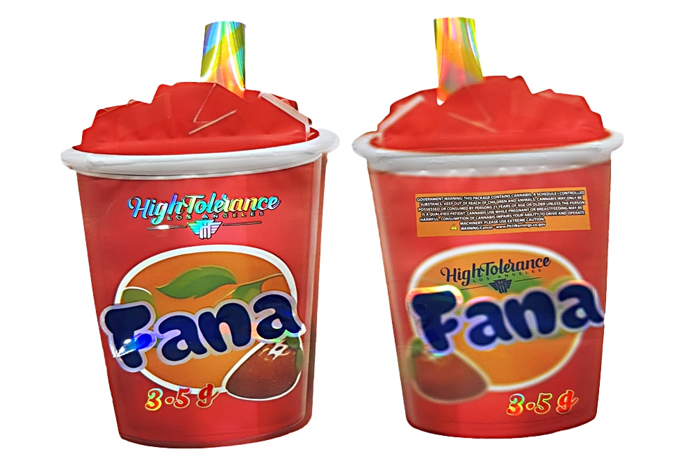 Mylar bag 3.5g, herb Mylar Bags, Where to buy mylar bags, Custom mylar bags near me, Mylar Bags Wholesale. Two red Fana drinks with colorful straws on a white background