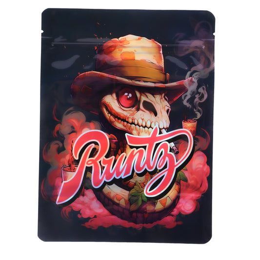 Large mylar bags, herb Mylar Bags, Mylar Bags 28 grams, Where to buy mylar bags, Custom mylar bags near me.   Exotic Runtz Lizard Mylar Bag