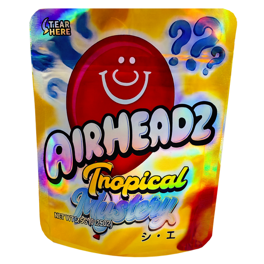 3.5 gram exotic airheadz mylar bag