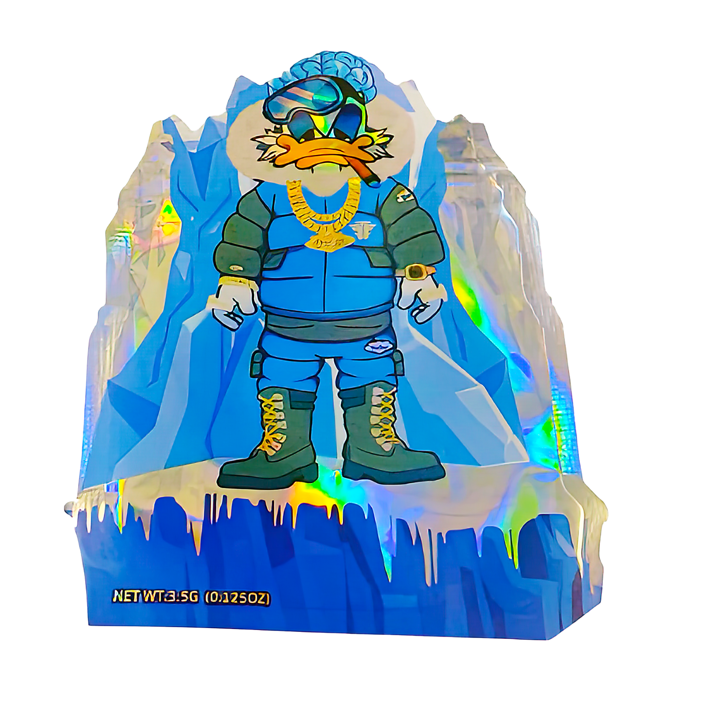 3.5g Shaped Mylar Storage Bag - Trappin Nino Boyz (50 Count)