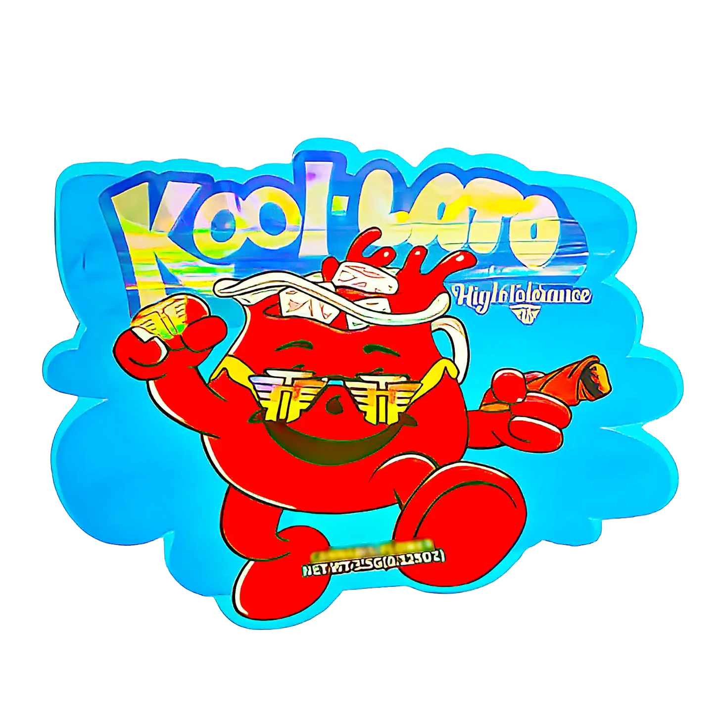 3.5g Shaped Mylar Storage Bag - Kool-Lato High Tolerance (50 Count)