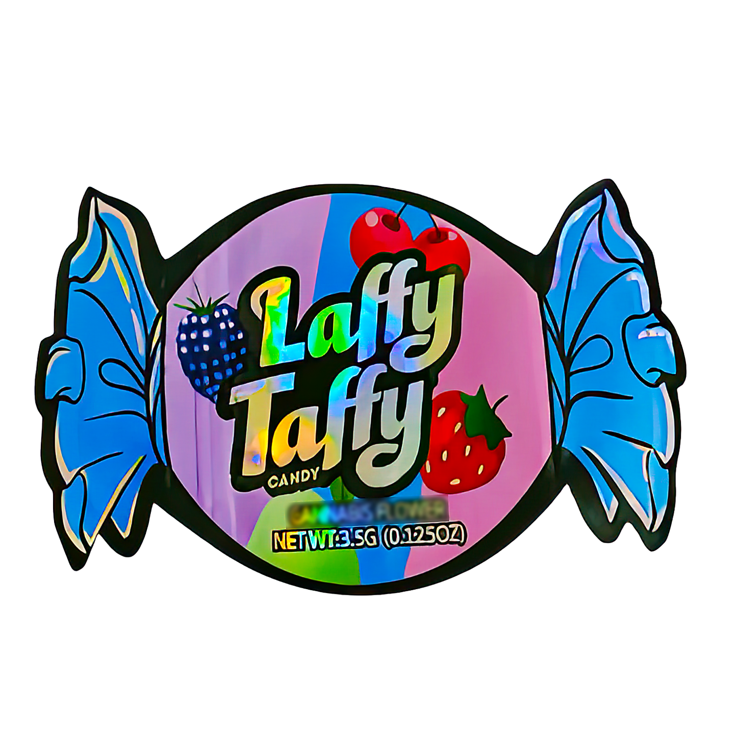 3.5g Shaped Mylar Storage Bag - Laffy 2 (50 Count)