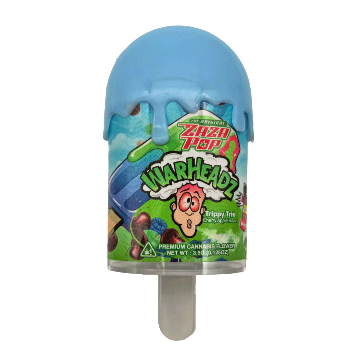 3.5g Popsicle Jar - Zaza Pop WarHeadz (12 Count)