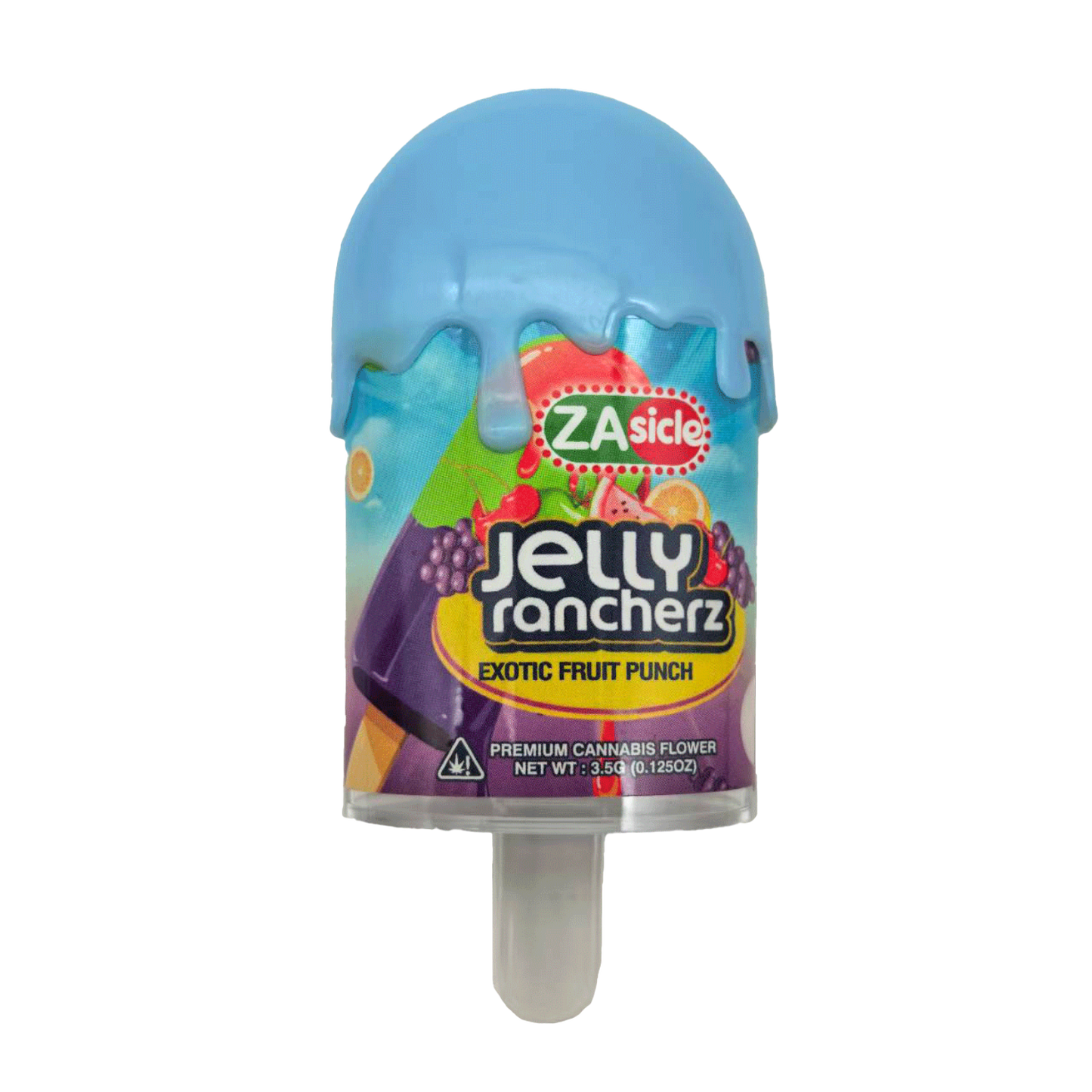 3.5g Popsicle Jar - Zasicle Jelly Rancherz (12 Count)