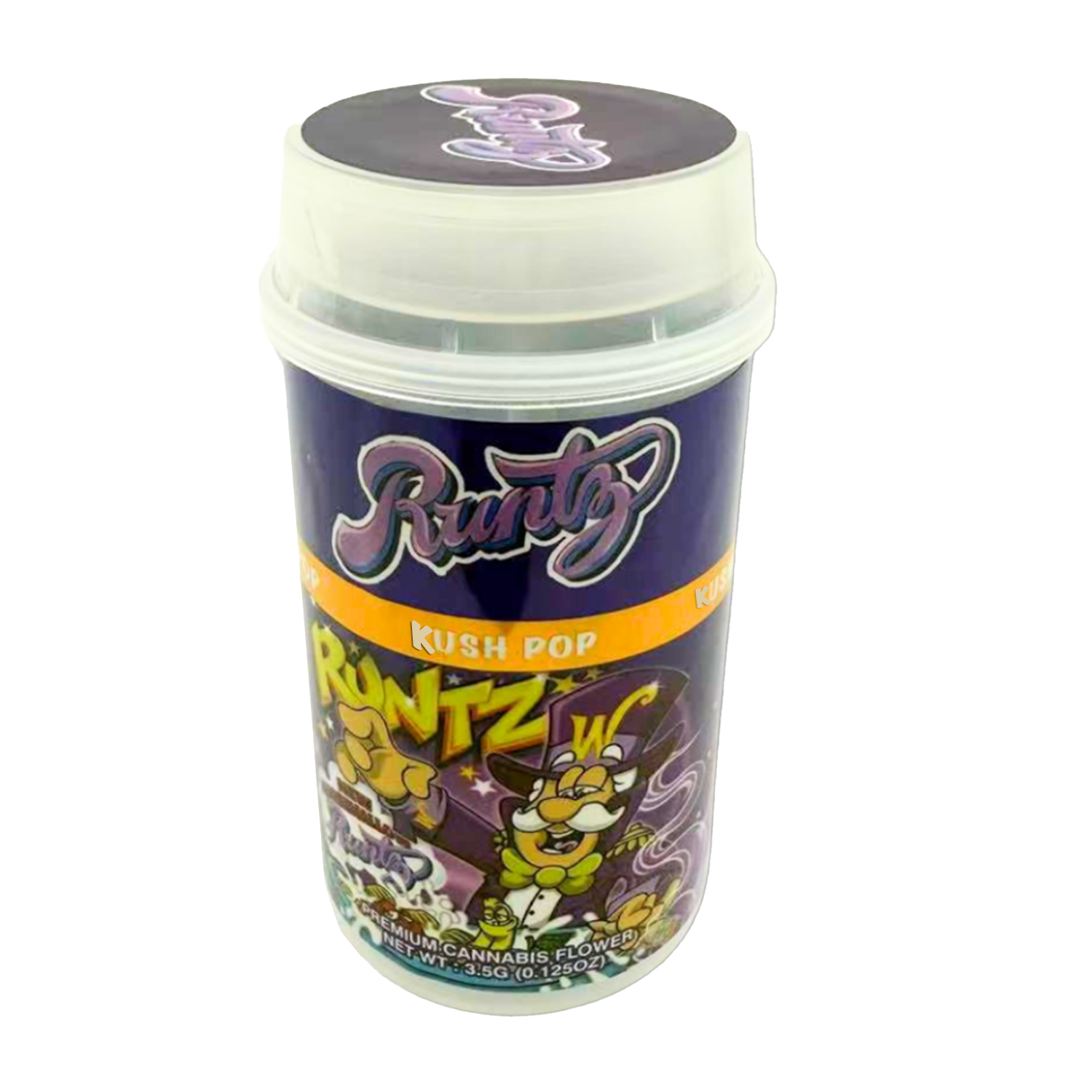 Mylar Bags, herb Mylar Bags, Where to buy mylar bags, Custom mylar bags near me, Mylar Bags Wholesale. Kush Pop 3.5g Runtz Cap'n Punch Push-Up Jar