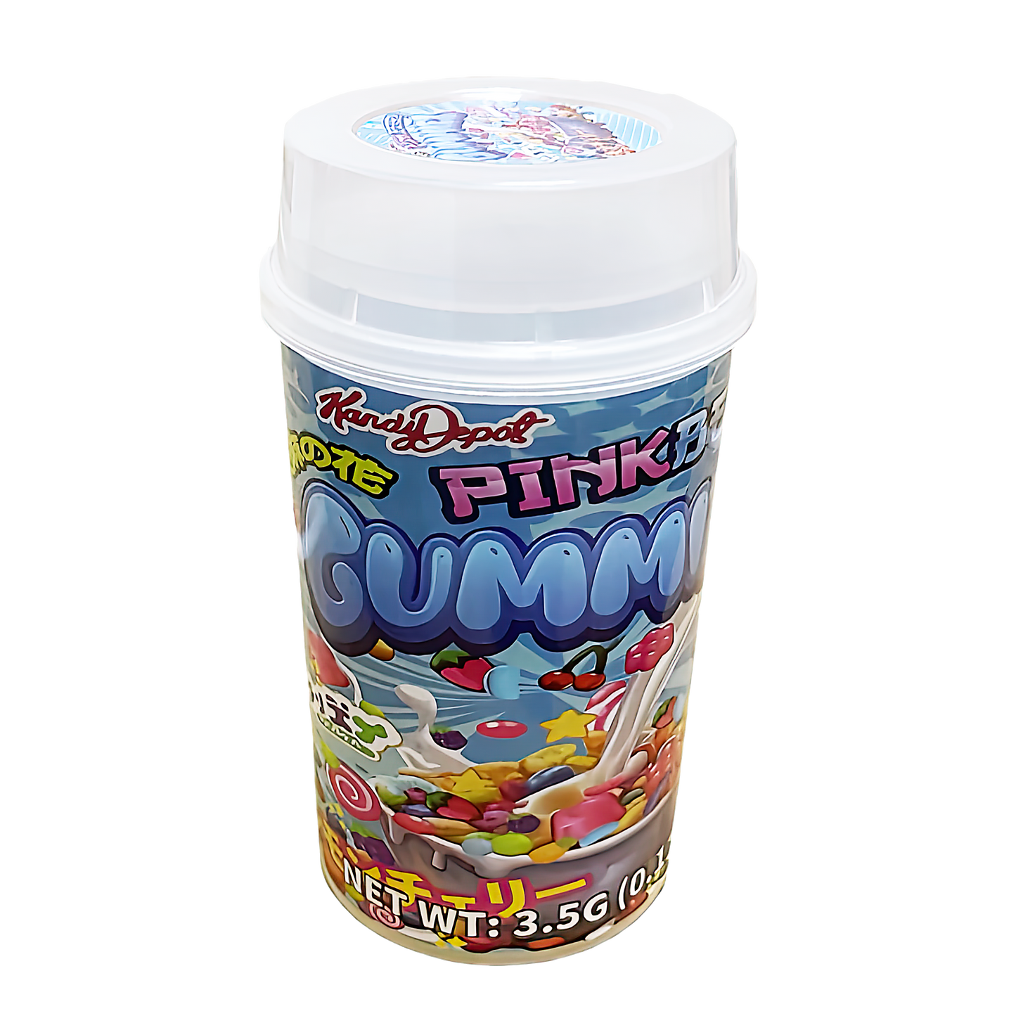 3.5g Push-Up Jar - Pink Berry Gummiez (10 Count)