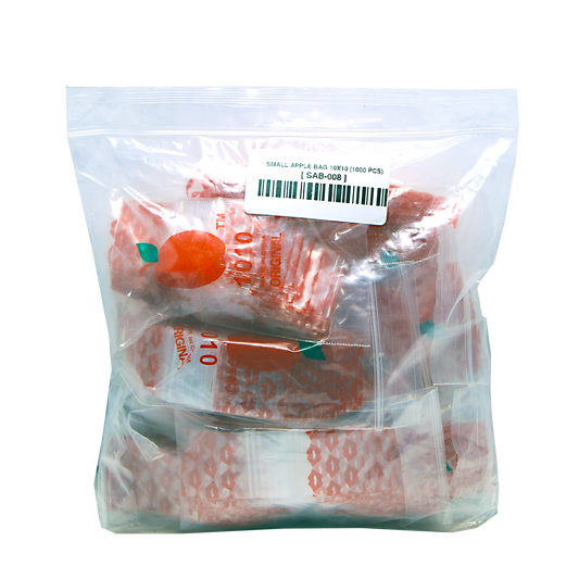 Mylar Bags, herb Mylar Bags, Where to buy mylar bags, Custom mylar bags near me, Mylar Bags Wholesale. Apple Bags. Clear plastic bag with small red bags inside, on a white background