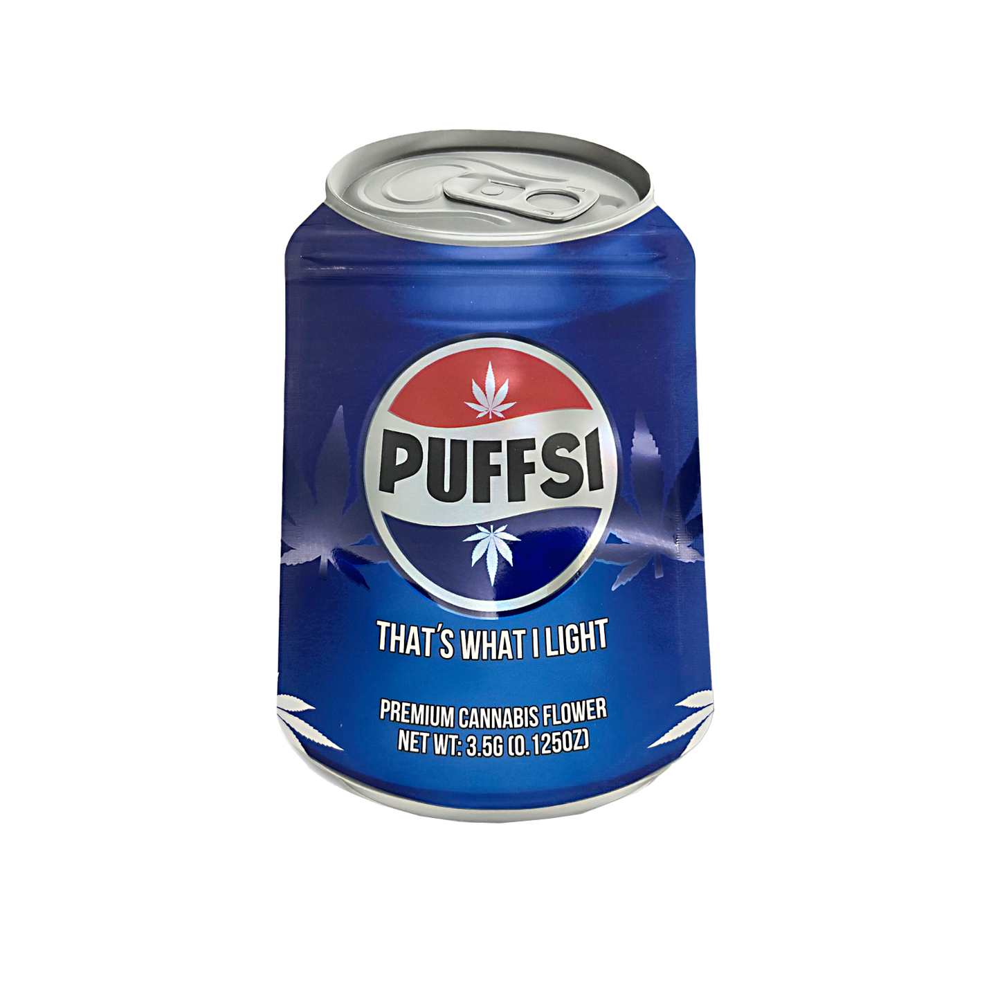 3.5g Shaped Mylar Bag - Puffsi (50 Count)