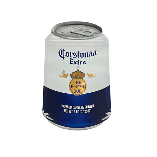 3.5g Shaped Mylar Bag - Corstonaa Extra (50 Count)