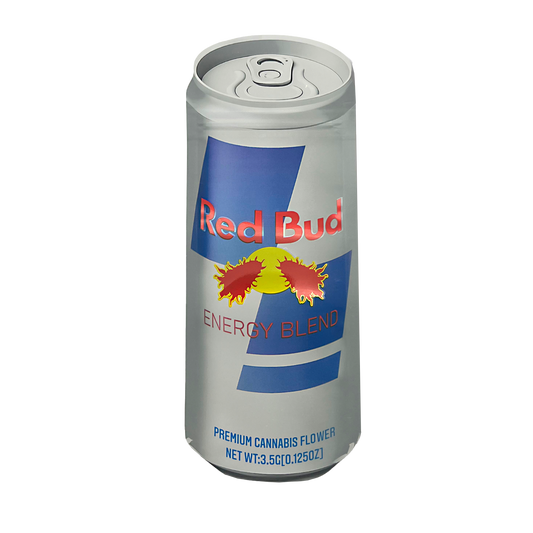 3.5g Shaped Mylar Bag - Red Bud (50 Count)