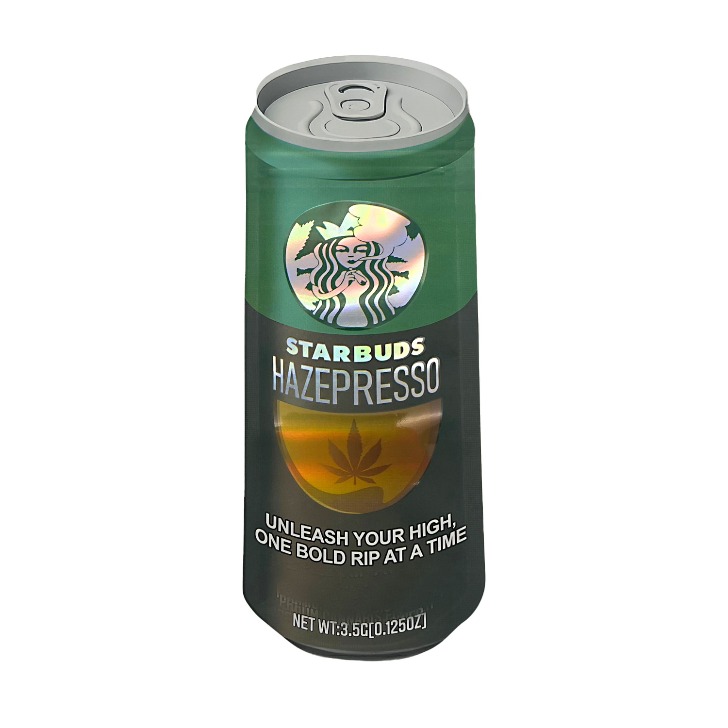 50 Pack - 3.5G Soda & Liquor Shaped Mylar Bags - Starbuds